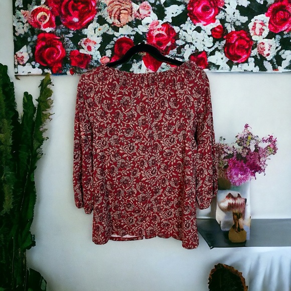 🆕 A pretty top by Chaps in size medium - Picture 6 of 7